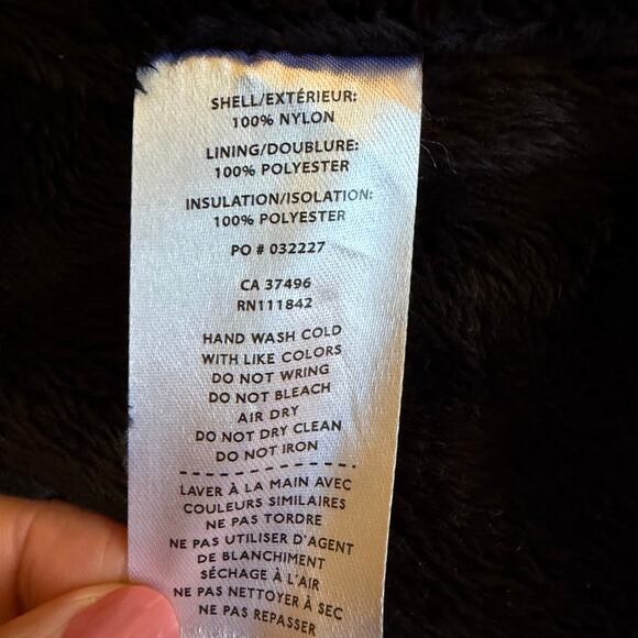 Levelwear Vest Women's Black Full zip Quilted Secure Pockets Plush Lining, Small - Picture 6 of 6